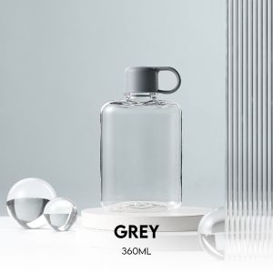 [SG STOCK] Tritan BPA Free Water Bottle Mini Flat Sport Leakproof Bottles 360ml 500ml Travel Size 360ml 500ml