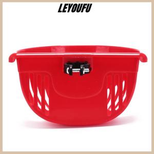 LEYOUFU childrens bike basket plastic bicycle bag kids scooter handle bar basket
