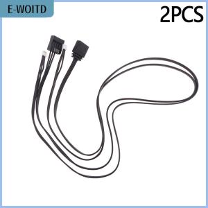【E-WOITD】 2 PCS New AMD Ryzen Wraith Prism Wraith Max Fan RGB Light Motherboard Control Sync Cable