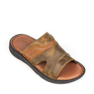 Dép Quai Ngang Nam Da Bò SUNPOLO FQN061