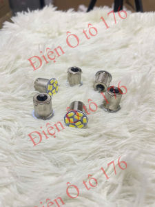 COMBO 5 bóng đèn xi nhan đèn hậu đèn lùi ô tô led đầu ngắn. Đèn 1 tim 2 tim ánh sáng trắng. Điện 12v và 24v
