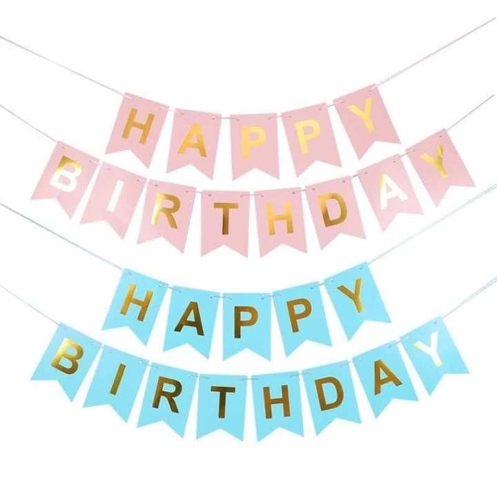 HAVEN PARTY NEEDS BIG SIZE HAPPY BIRTHDAY BANNER | Lazada PH