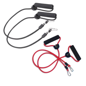 2Pcs High Elastic Stepper Pull Ropes Resistance Band Home Gym Workout & Exercise Band Hand Grip Rope