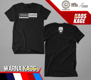 Kaos Urang Sunda Hade Tata Hade Basa Fiksi Cotton Combed 30s Kualitas Distro