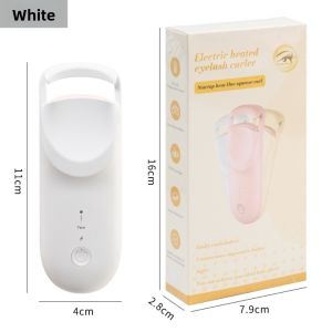 NEXTYOO Có thể sạc lại. Máy uốn mi điện Lâu trôi Di động Máy uốn mi có chức năng làm . Chất lượng cao. 2 chế độ nhiệt độ. Kẹp uốn mi Dụng cụ trang điểm