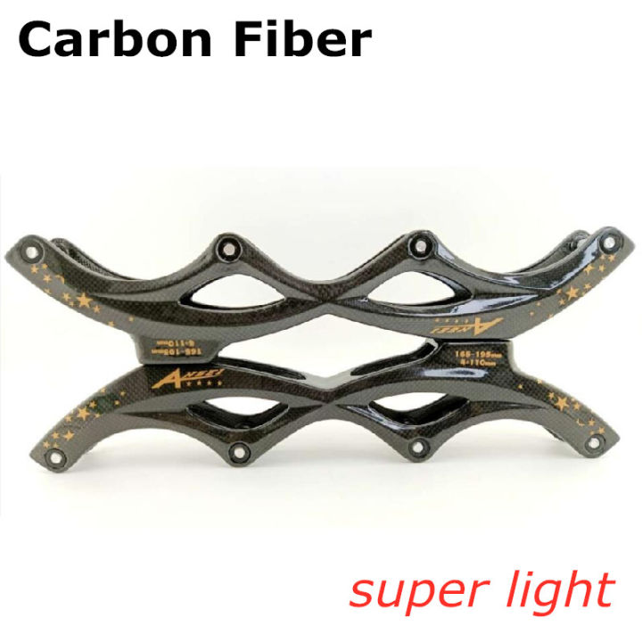 Professional inline speed skates frame 4*110 roller skating base carbon