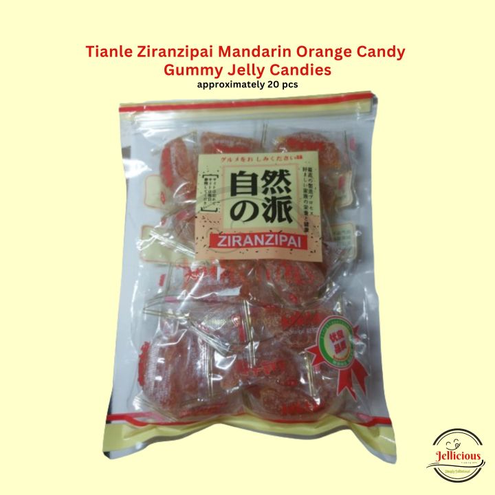 Tianle Ziranzipai Mandarin Orange Candy Gummy Jelly Candies 220g ...