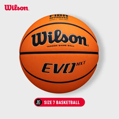 WILSON Evo Nxt Fiba Game Ball Basketball (Size 7) - WTB0965XB