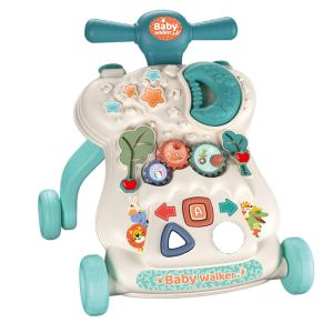 รถหัดเดิน รถหัดเดินเด็ก สำหรับเด็ก 6เดือน-3ขวบ ปรับระดับได้ สีสดใส Baby Walker รถหัดเดินเด็กมีของเล่น รถไถหัดเดิน รถผลักเดิน มีไฟ เสียงดนตรี ปรับความเร็วได้ รถขาไถ สกูตเตอร์ รถเข็นหัดเดิน รถกลมหัดเดิน รถวงกลมเด็ก