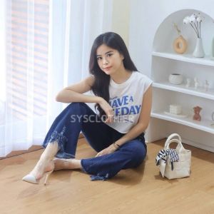 CELANA JEANS WANITA CUTBRAY MONTREAL RAWIS -SYS CLOTHIER