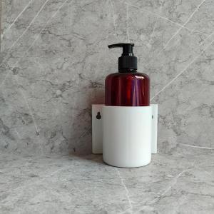 Bracket Breket Botol Pump 500ml Hand Sanitizer / Bracket Polos Putih Botol Hand Sanitizer