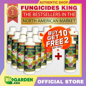 HOT COMBO BUY 10 GET 2 FREE Fungicide King Bio-Agrivax - The leading Organic Tree Fungicide.