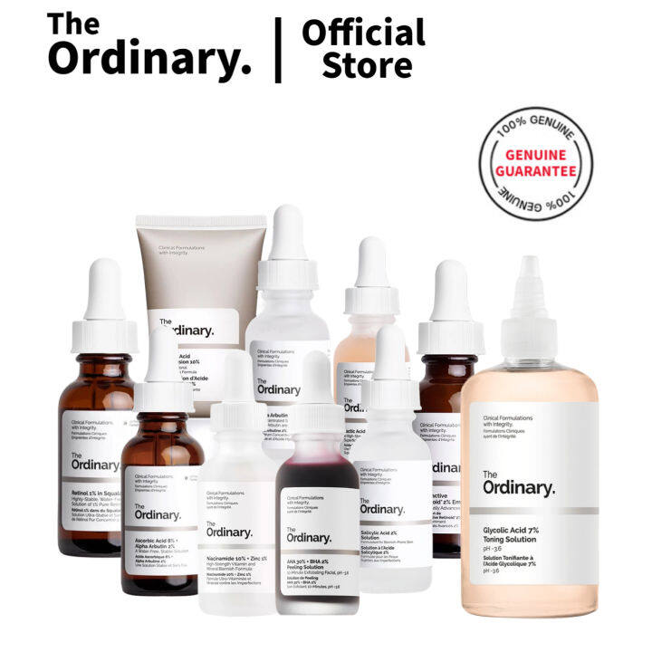 The Ordinary AHA 30% + BHA 2% Peeling Solution Exfoliation Acne Remover ...