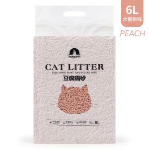Tao Tao s LUX Fast Clumping Tofu Cat Litter – Low Dust Odor Control Cat Sand 6L