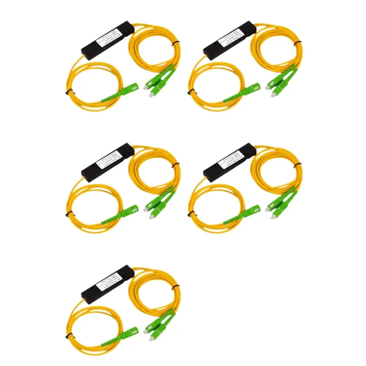 [ Store] Exclusive5X SC/ 1/2 Fiber Optical Splitter Fiber Optic Pigtail ...