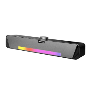 MeeGoo TS33 Bluetooth Soundbar USB Speaker Audio Cable Dual Modes Loudspeaker Dual Speakers Wired Home Speaker BT5.0 Wireless Speakers for PC/TV