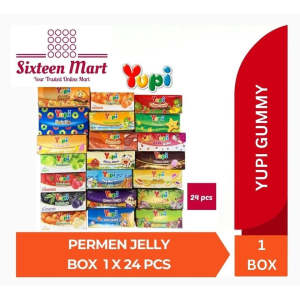 YUPI Yuppi Gummy Candy Jelly Permen Bundle per Box All Best Flavour (SG)