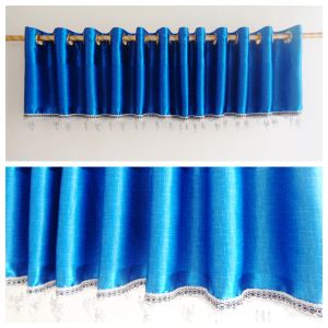 Gorden/Curtain Jendela dan Pintu Ruang Tamu Mewah Elegan Bahan Tebal Tidak Tembus Sinar Matahari