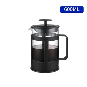 ZYJC MALL Filtration Plunger Stainless Steel Thickened Brewing Kettle Coffee Pot French Press Tea Maker