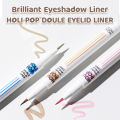 Holika Holika Bundle | Holi Pop Double Eyelid Liner & Eye Metal Glitter | Aegyosal Maker & Glitter Liquid Eyeshadow. 