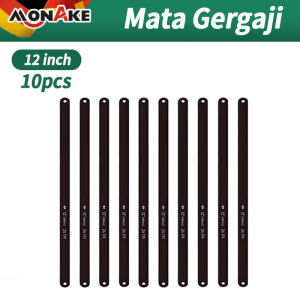 German Tools Rangka gergaji besi 12" 300mm Hacksaw Frame stang gergaji besi Industrial Grade 12 Inch