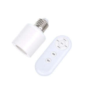 Đui Đèn E27 Điều Khiển Từ Xa Qua Remote - Hẹn Giờ Tiện Dụng Bật Tắt Linh Hoạt Tiện Lợi Thông Minh