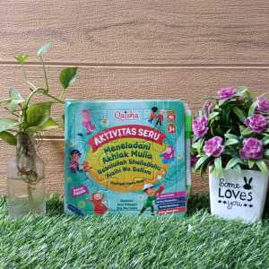 Boardbook Wipe and Clean: Aktivitas Seru Meneladani Akhlak Mulia Rasulullah SAW | Qaisha