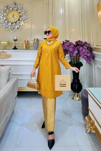 Tunik kondangan wanita simpel elegan / Tunik kondangan wanita terbaru / Tunik kondangan wanita kekinian / Tunik kondangan wanita jumbo / Tunik kondangan wanita elegan mewah