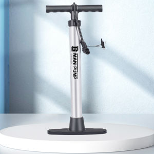 MUDMEE อัพเกรดปั๊มลมแรงดันสูงรถยนต์ ปั๊มลมแบบพกพา ใช้สูบจักรยาน รถยนต์ ฐานมีความแข็งแรง ทนทาน หนาและป้องกันการลื่น ด้ามจับสบายมือเป็นพิเศษ