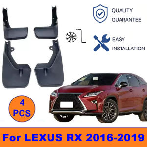 4Pcs Mud Flaps For LEXUS RX 2016-2019 - Splash Guards Front&Rear Wheel Fender Mudguards Car Exterior Protection Accessories