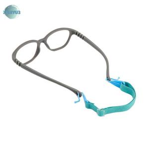 XUNYU3 1ชิ้นเชือกแว่นตากันลื่นห่วงโซ่แว่นตาปรับได้ยืดหยุ่นที่ยึดสายคล้องกีฬาปรับได้อุปกรณ์แว่นตา
