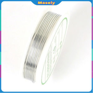 Masely Copper wire for DIY Bracelet Necklace Gold Silver 0.2-1mm Colorfast Beading Wire for Jewelry