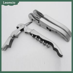 [Leomcio] สกรูเปิดจุกไวน์อเนกประสงค์ทำจากสแตนเลสอุปกรณ์สำหรับบาร์ในครัว