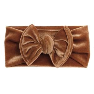 Baby Velvets Headbands Hairbands Hair Bow Elastics for Baby Girls Newborn Infant Toddlers Kids Children Turban