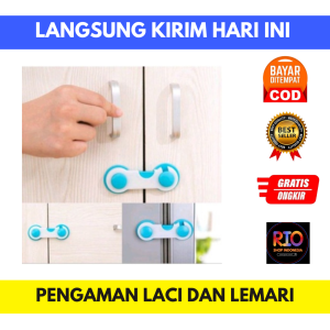 Pengaman Laci Lemari Pintu Perabotan/PENGAMAN LACI DAN LEMARI BAYI