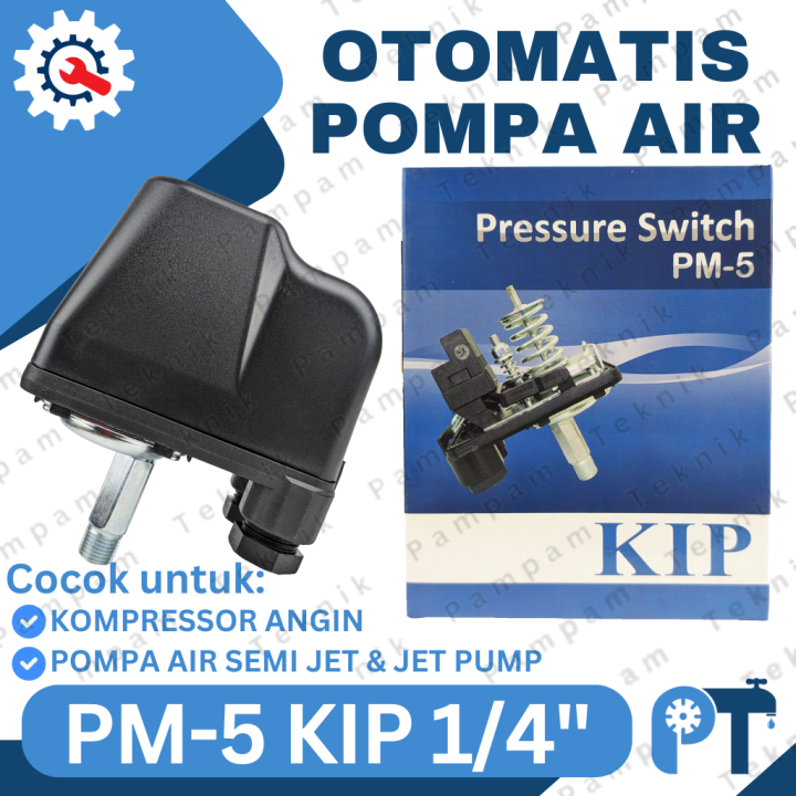 Otomatis KIP PM5 1/4 inch Pressure switch semijet / jetpump PM 5 KIP