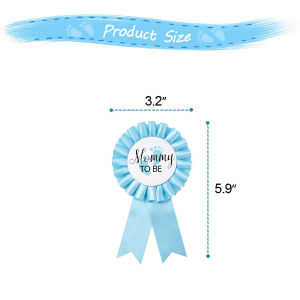 Pink Blue Baby Shower Mommy to be Sash and Daddy to Be Badge Baby Shower Baby Gender Reveal Party Supplies Decorations Gift