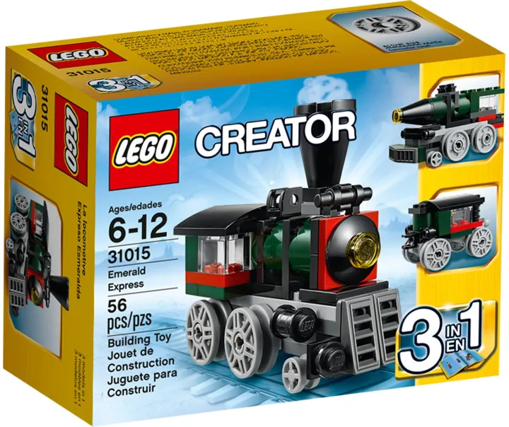 &lt;Papa's Toy Shop&gt; LEGO® Creator 3in1: 31015: Emerald Express 31054: Blue Express