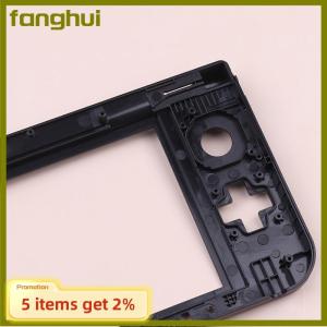 fanghui 50PA Compatible with 3DS XL LL Replacement Hinge Part Bottom Middle Frame Housing Case for 3dsxl Game Console Case