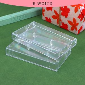 TENXI3 1 cái hộp Băng Cassette hộp đựng trong suốt Hộp Băng trống ghi âm từ tính hộp chống bụi