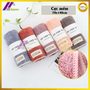 Khăn tắm siêu mềm siêu thấm nước nhanh khô kích thước lớn 70x140 cm