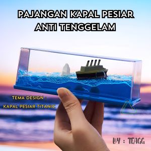 Hiasan Ornamen Kapal Pesiar Titanic Anti Tenggelam Dekorasi Perahu Mengambang