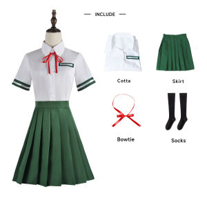 New Anime Suzume No Tojimari Cosplay Costume Iwado Sota Suzume Jk Uniforms Shirt Skirt Suit Summer Short Sleeved School Uniform