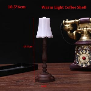 YUDESHUI 1:12 Mini Đèn sàn thu nhỏ cho nhà búp bê 18.56cm/4.31.8cm 6 Kiểu Dáng Mẫu đèn tường pha lê Chất lượng cao Mẫu đèn bàn bằng kính Đồ trang trí nhà búp bê