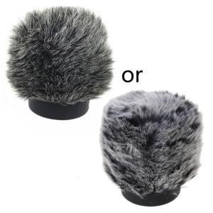 Ngoài trời lông kính chắn gió Microphone Bìa muff kính chắn gió cho Rode VideoMic đi II Microphone giảm tiếng ồn gió phụ kiện
