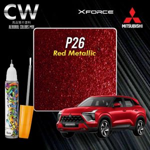 MITSUBISHI XFORCE Original Touch Up Paint 2 in 1 Touch Up Pen + Brush Bottle DIY Cat Calar Kereta