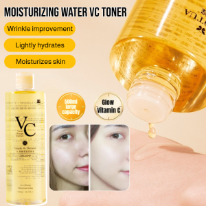 Vitamin C Toner Moisturizing Water VC Toner Reducing Fine Lines Hydrating Brightening Pore Minimizing Facial Skin Care