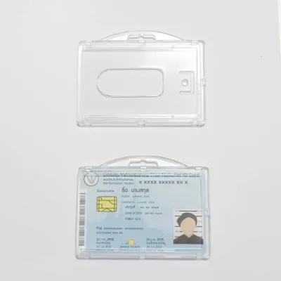 กรอบใส่บัตร กรอบใส่บัตรพนักงาน กรอบใส่การ์ดอะคริลิค ที่ใส่การ์ด กรอบบัตร การ์ดเคส ที่ใส่บัตร กรอบป้ายชื่อ