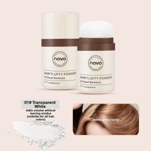 Hair Powder Volumizing Oil Control Wash-free Artifact Deoiling Refreshing Natural Fluffy Hairline Touch Waterproof Sweat-Proof Hair Fiber Filling Tool