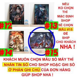 TRANH POSTER A3 Stelle Caelus Luocha Blade Dan Heng…Game Honkai: Star Rail (3) CHẤT LIỆU GIẤY CAO CẤP - 2D Tộc Shop